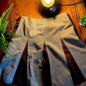 Grey and Brown Boden Skirt